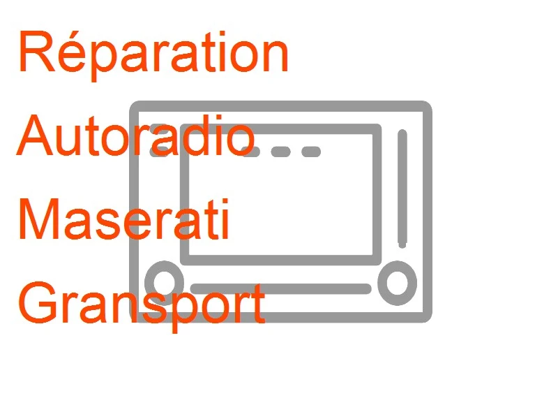 Autoradio Maserati Gransport