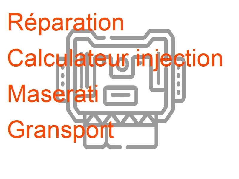 Calculateur injection Maserati Gransport