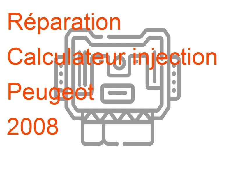 Calculateur injection Peugeot 2008