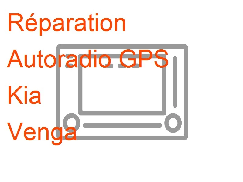 Autoradio GPS Kia Venga LG Electronics LAN-8901