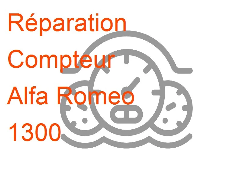 Compteur Alfa Romeo 1300