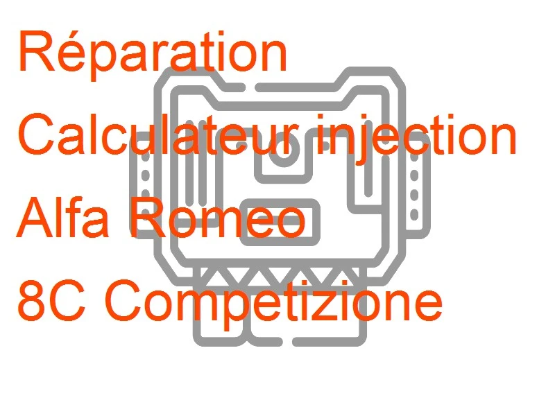 Calculateur injection Alfa Romeo 8C Competizione
