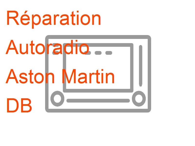 Autoradio Aston Martin DB