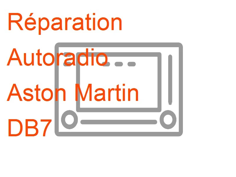 Autoradio Aston Martin DB7