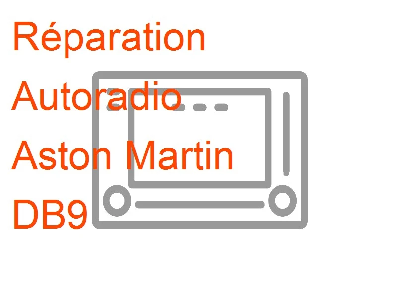 Autoradio Aston Martin DB9
