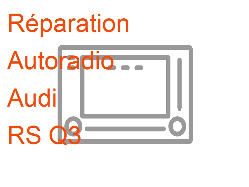 Autoradio Audi RS Q3
