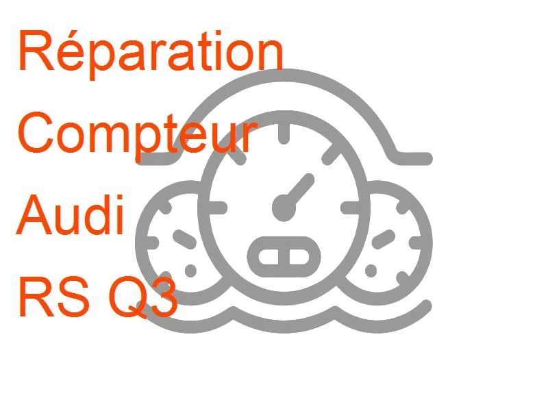 Compteur Audi RS Q3