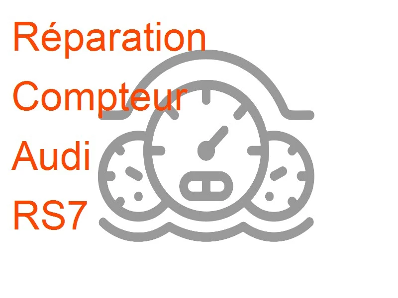 Compteur Audi RS7