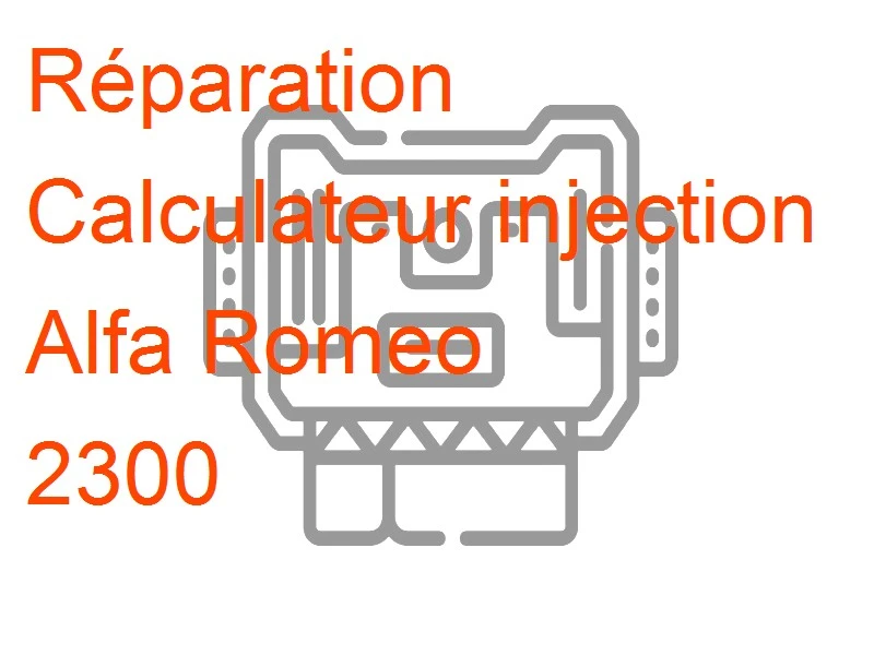 Calculateur injection Alfa Romeo 2300