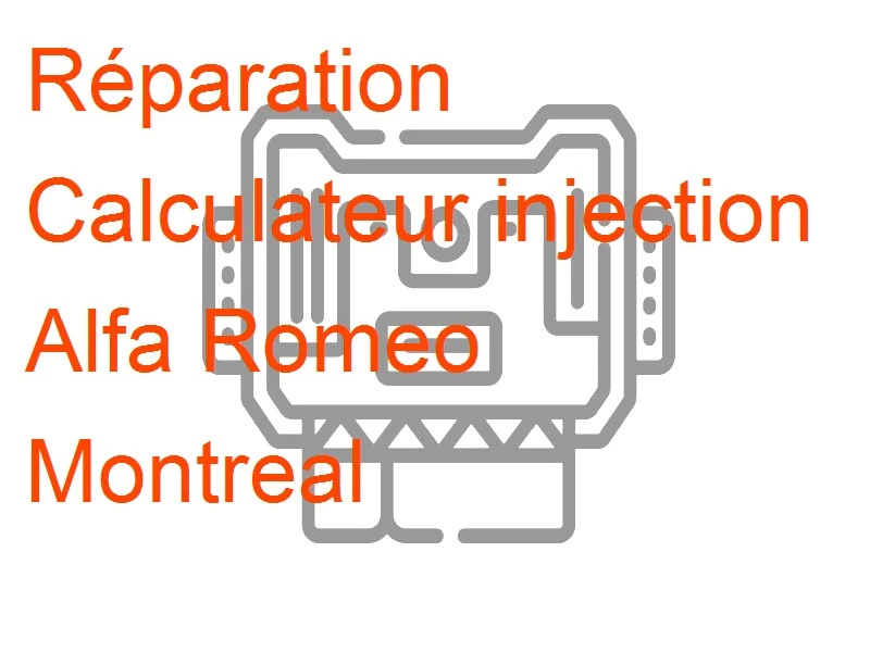 Calculateur injection Alfa Romeo Montreal