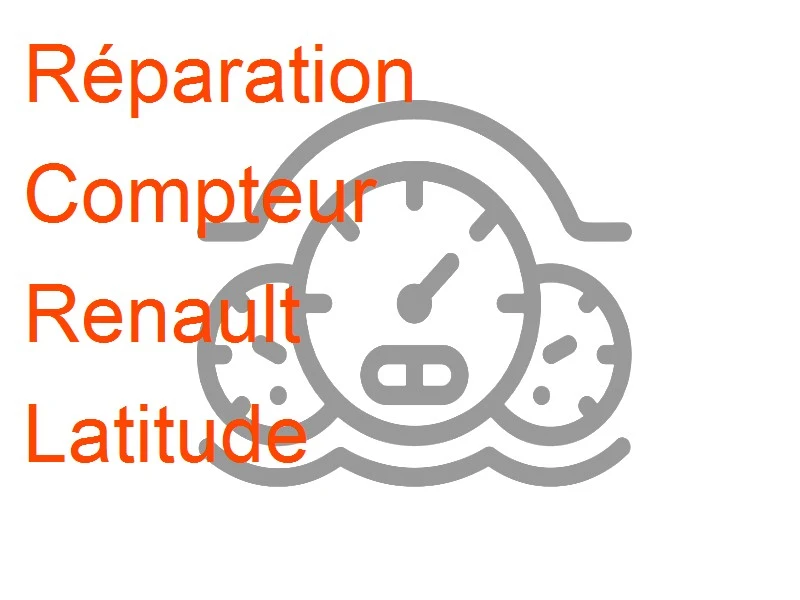 Compteur Renault Latitude