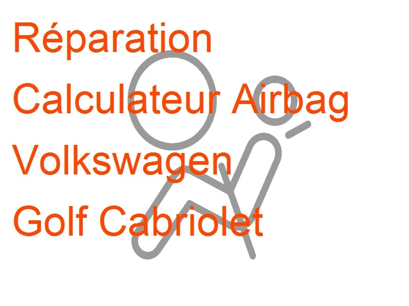 Calculateur Airbag Volkswagen Golf Cabriolet