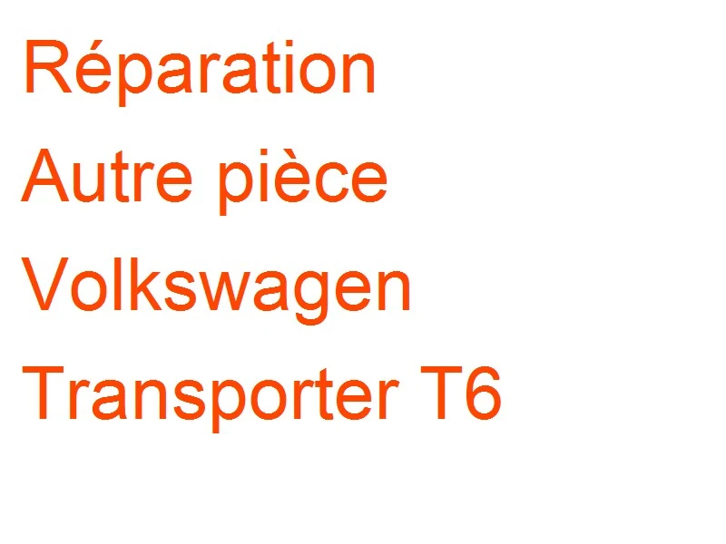 Autre pièce Volkswagen Transporter T6