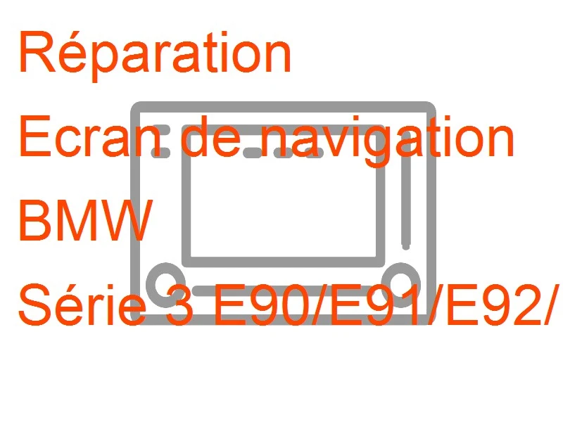 Ecran de navigation BMW Série 3 E90/E91/E92/E93 ALP AL9056