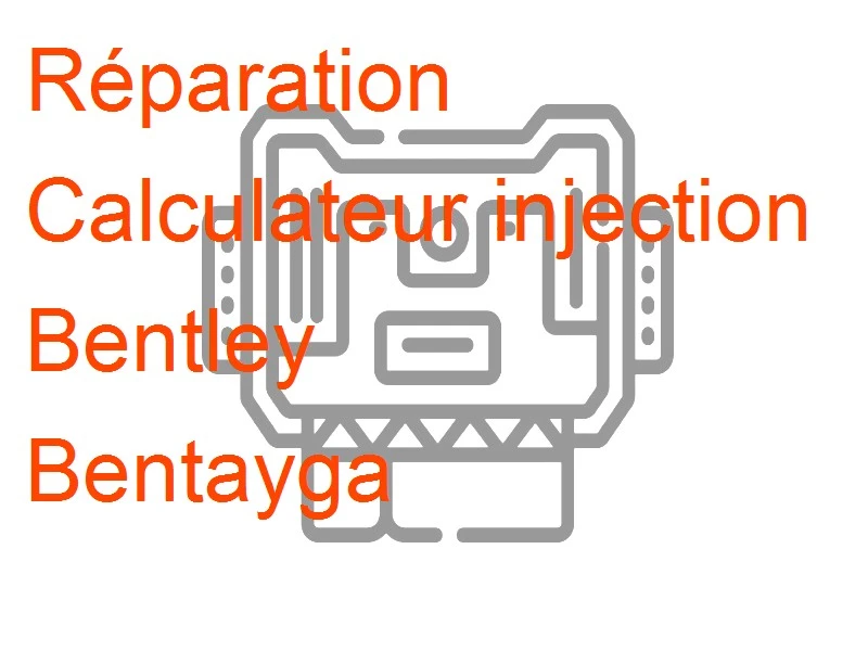 Calculateur injection Bentley Bentayga