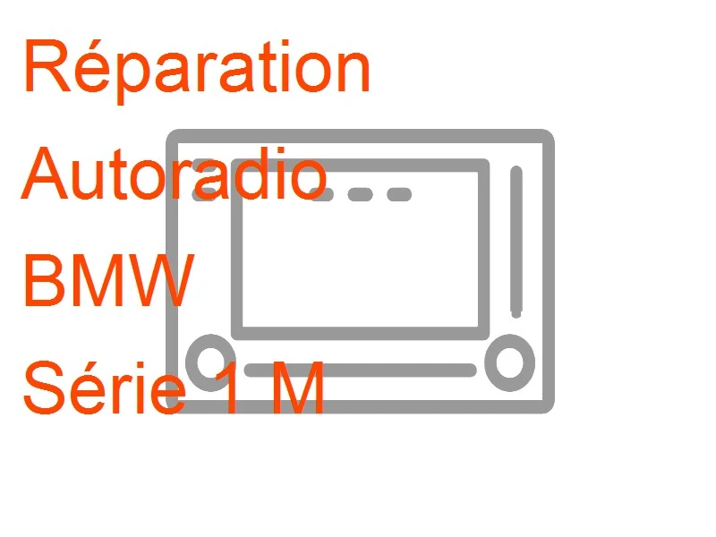 Autoradio BMW Série 1 M