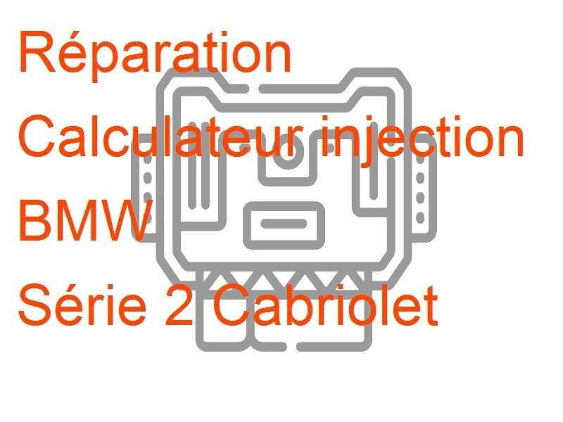 Calculateur injection BMW Série 2 Cabriolet
