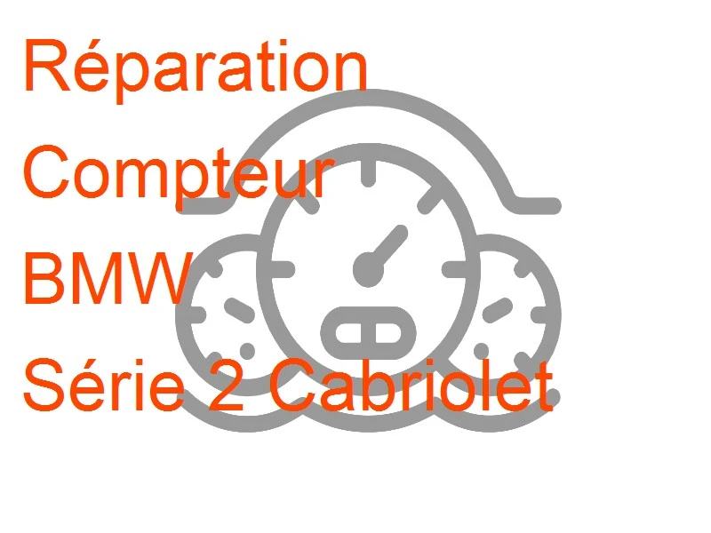 Compteur BMW Série 2 Cabriolet