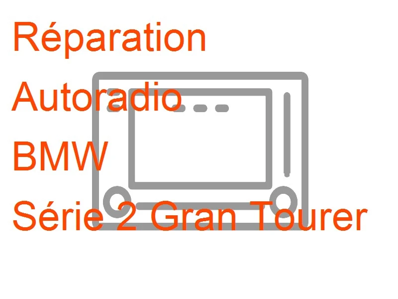 Autoradio BMW Série 2 Gran Tourer