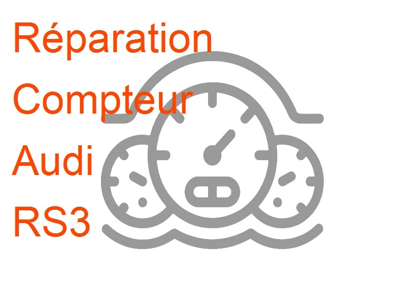 Compteur Audi RS3