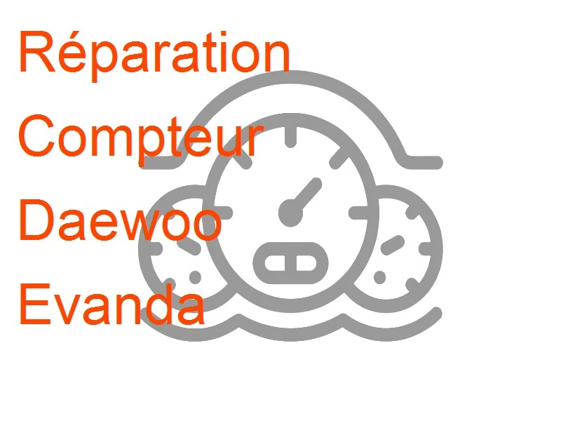 Compteur Daewoo Evanda