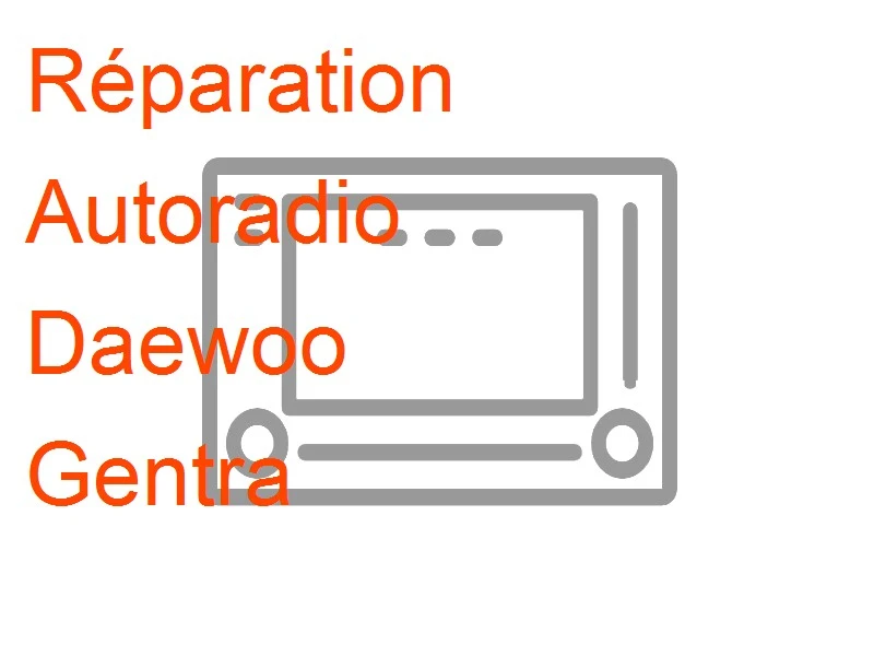 Autoradio Daewoo Gentra