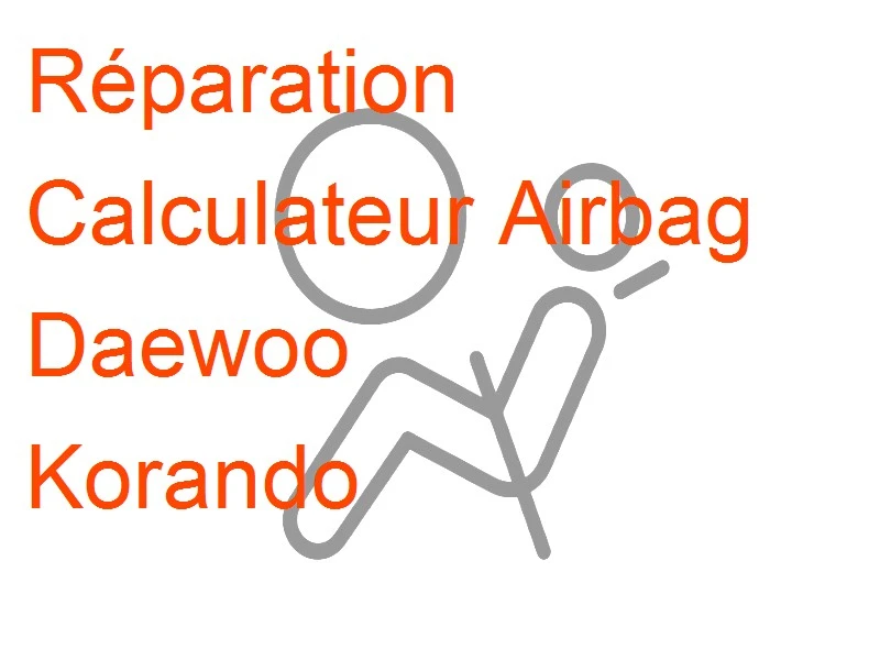 Calculateur Airbag Daewoo Korando