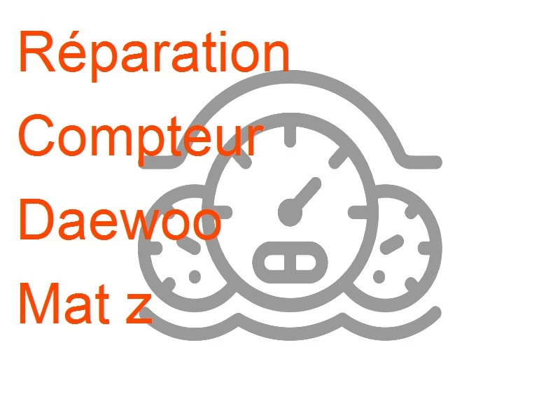 Compteur Daewoo Mat z