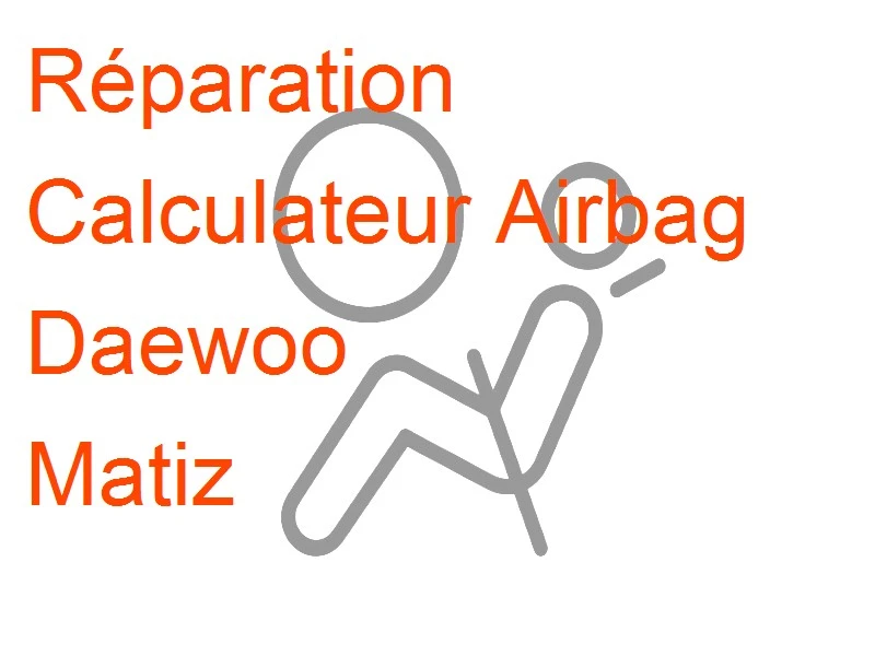 Calculateur Airbag Daewoo Matiz