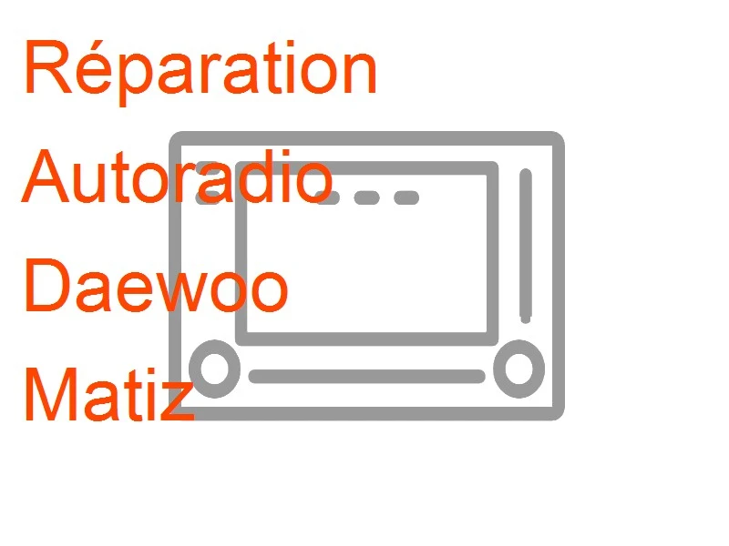 Autoradio Daewoo Matiz
