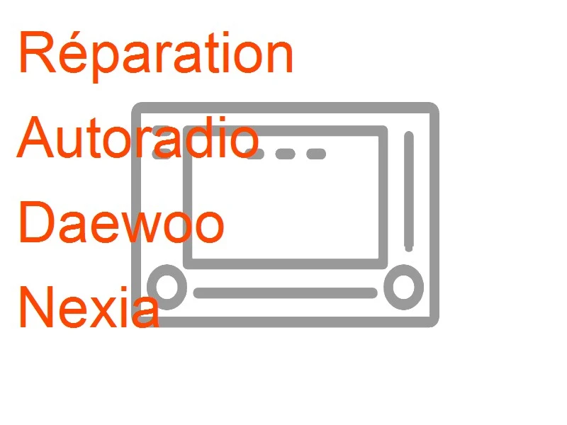 Autoradio Daewoo Nexia