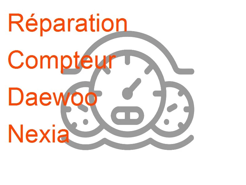 Compteur Daewoo Nexia