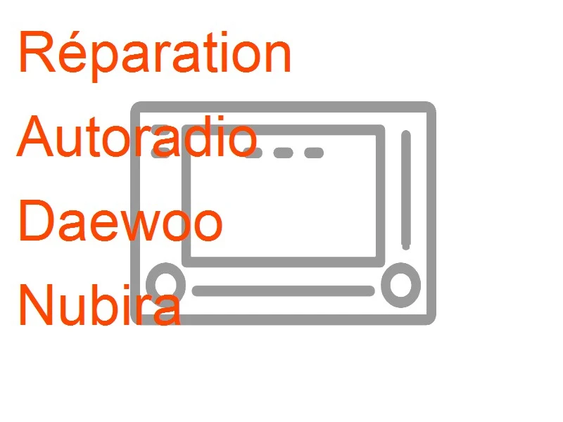 Autoradio Daewoo Nubira