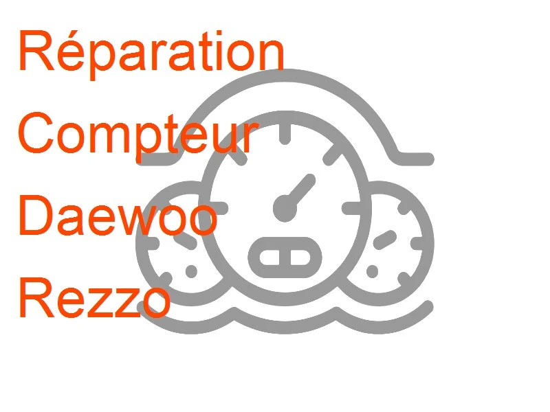 Compteur Daewoo Rezzo