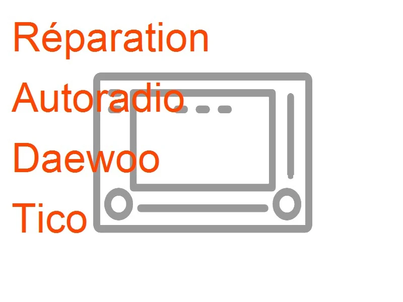 Autoradio Daewoo Tico