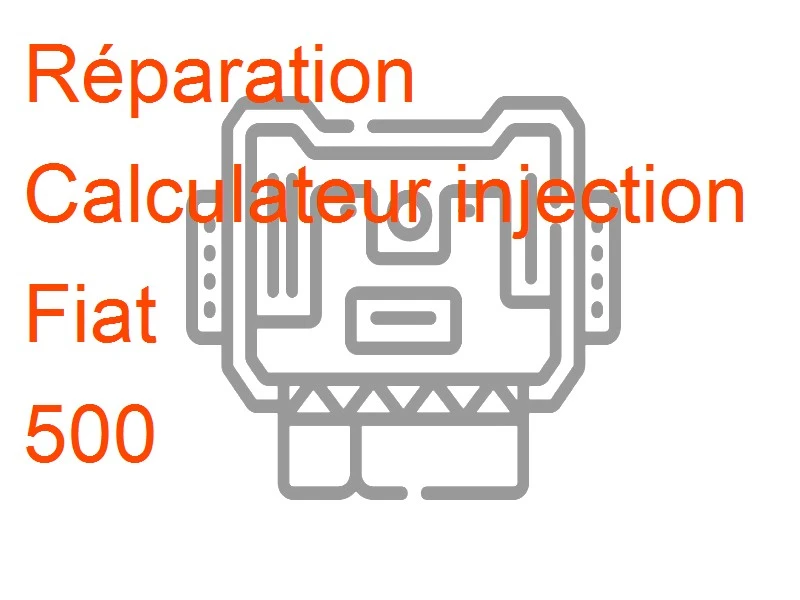 Calculateur injection Fiat 500