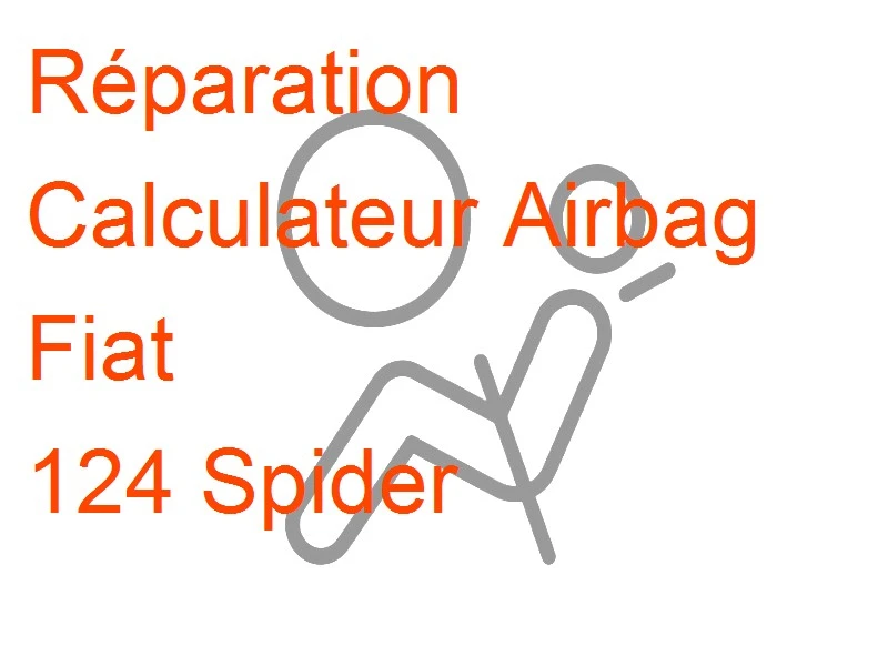 Calculateur Airbag Fiat 124 Spider