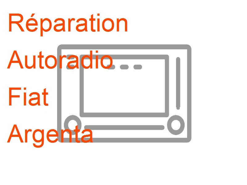 Autoradio Fiat Argenta