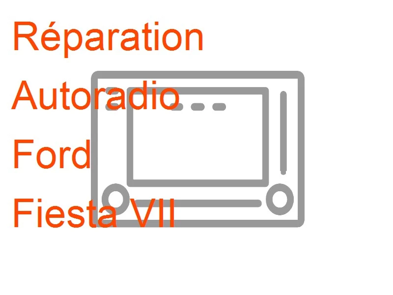 Autoradio Ford Fiesta VII