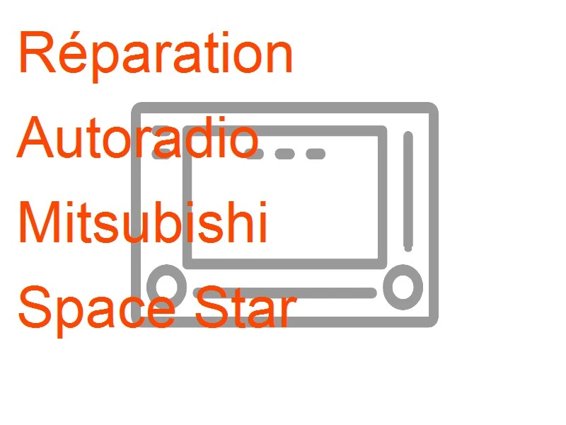 Autoradio Mitsubishi Space Star