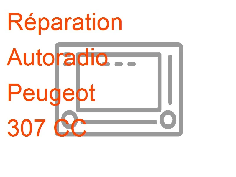 Autoradio Peugeot 307 CC