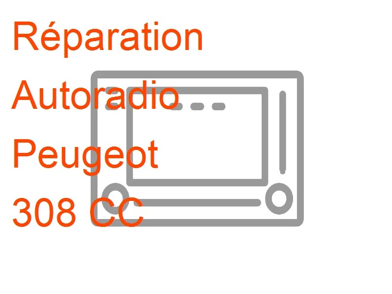 Autoradio Peugeot 308 CC