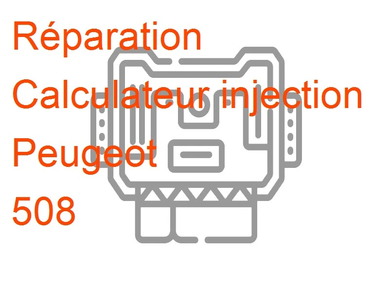 Calculateur injection Peugeot 508