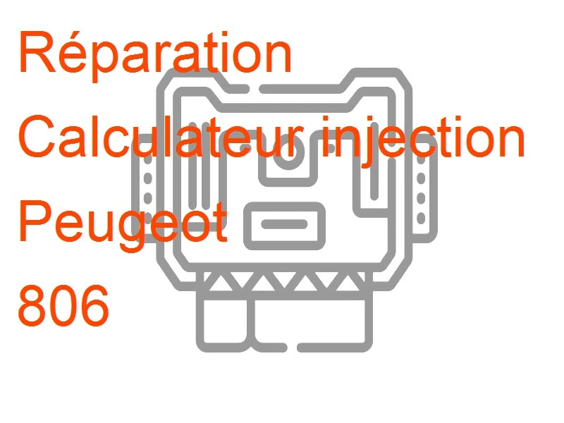 Calculateur injection Peugeot 806
