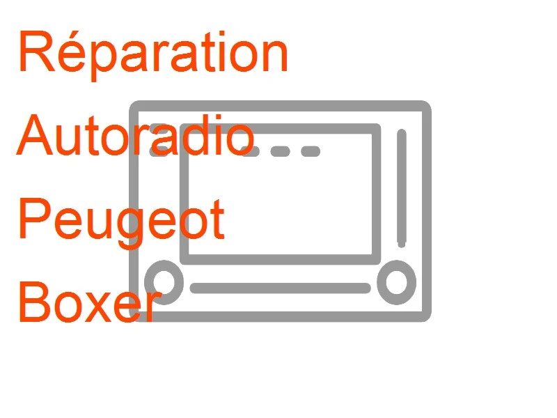 Autoradio Peugeot Boxer