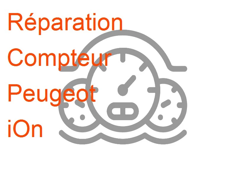 Compteur Peugeot iOn
