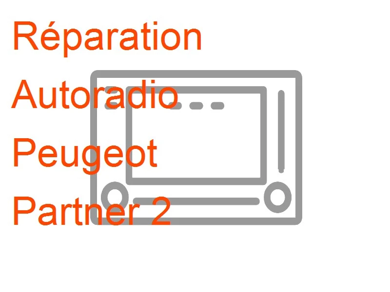 Autoradio Peugeot Partner 2