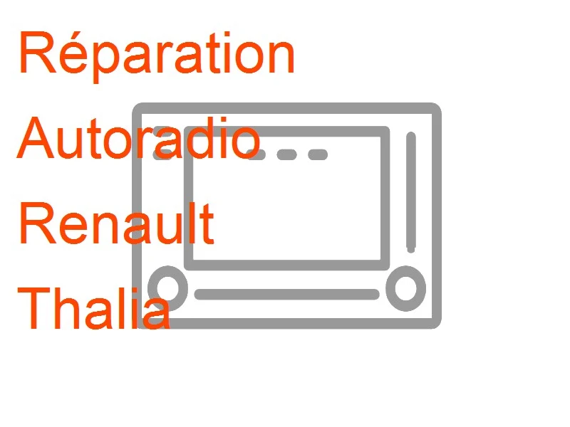 Autoradio Renault Thalia