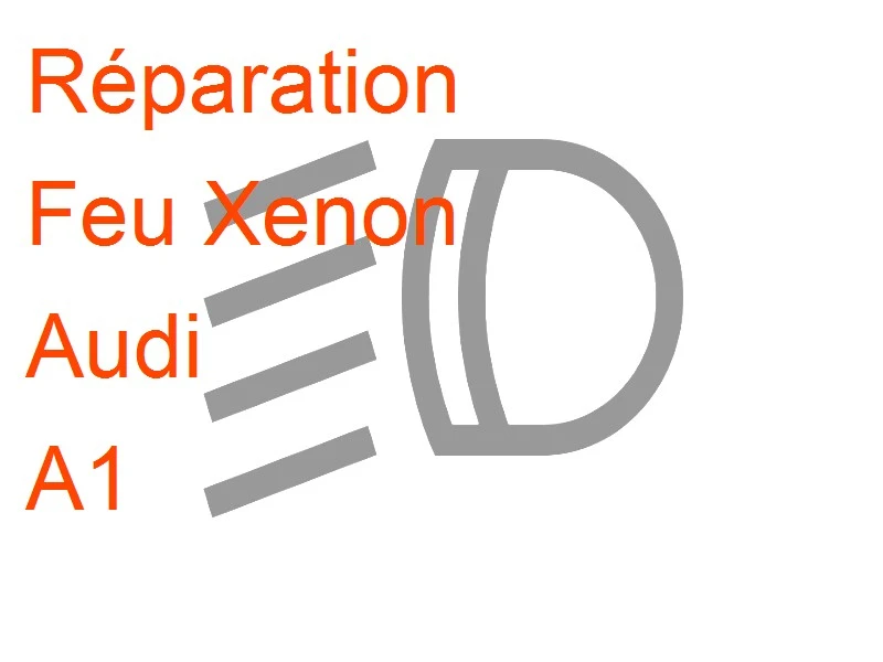 Feu Xenon Audi A1