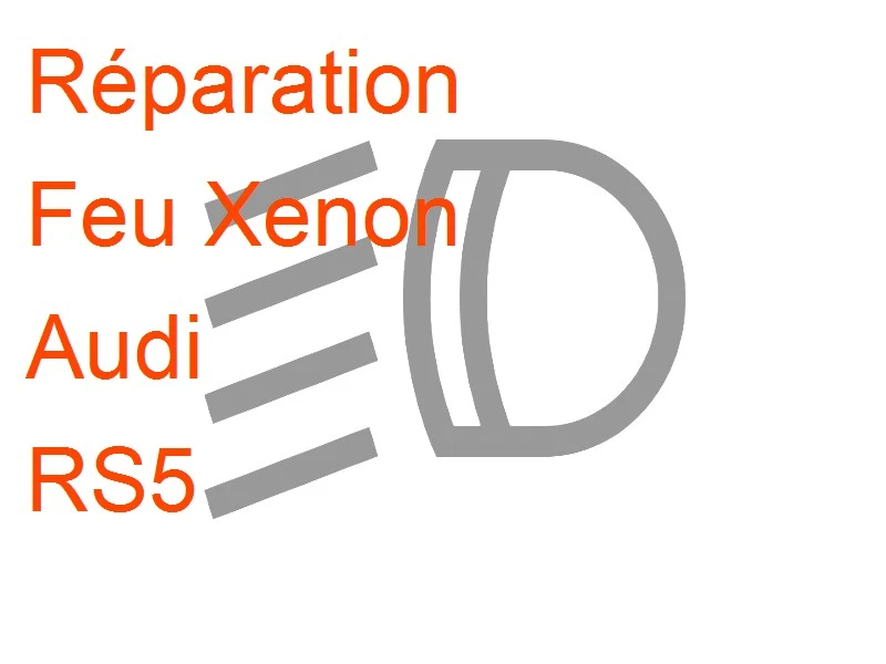 Feu Xenon Audi RS5